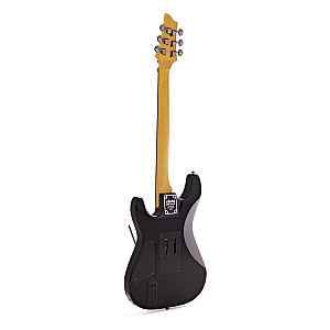 Schecter Demon 6 FR Electric Guitar, Crimson Red Burst